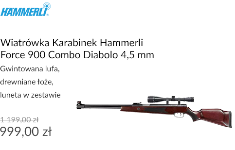 Wiatrówka Karabinek Hammerli Force 900 Combo Diabolo 4,5 mm