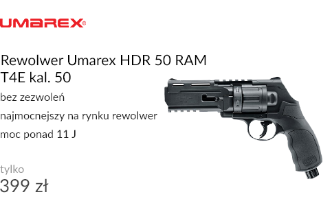 Rewolwer Umarex HDR 50 RAM T4E kal. 50