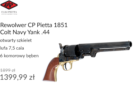 Rewolwer CP Pietta 1851 Colt Navy Yank .44