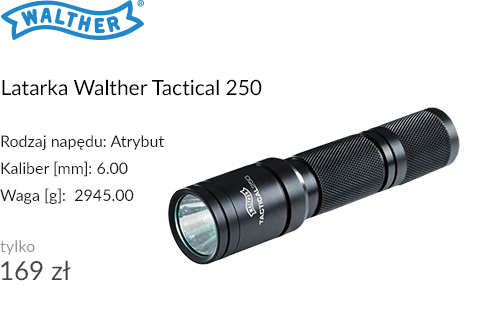 Latarka Walther Tactical 250