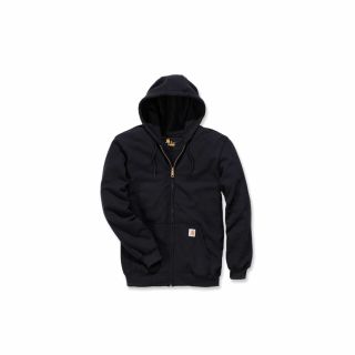 Bluza Carhartt Hooded Zip Front Black XL