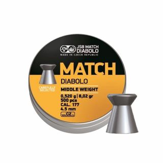Śrut JSB Match Middle 4,49 mm/500 szt.