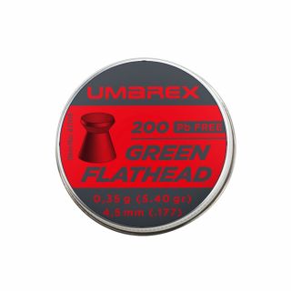 Śrut Umarex Green Flathead Diabolo 4,5 mm 200 szt.