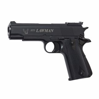 Airsoft Pistolet Lawman Black 6 mm Green Gas