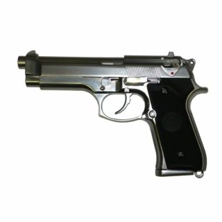 Airsoft Pistolet WE M92S M. Chrome Green Gas