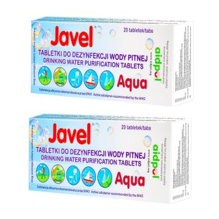Tabletki Javel Aqua do uzdatniania wody 40 szt
