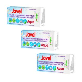 Tabletki Javel Aqua do uzdatniania wody 60 szt