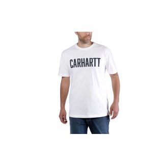 Koszulka Carhartt Block Logo White XL
