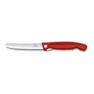 Nóż składany Victorinox Swiss Classic gładki czerwony