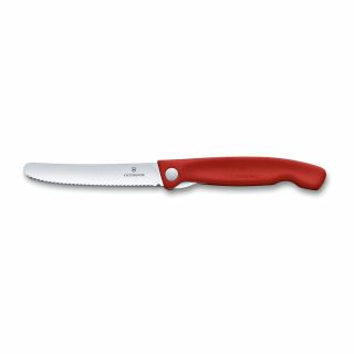 Nóż składany Victorinox  Swiss Classic ząbkowany czerwony