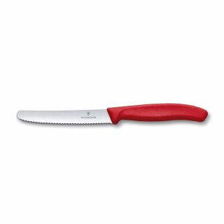 Nóż z głownią stałą Victorinox Swiss Classic czerwony