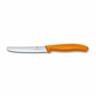 Nóż z głownią stałą Victorinox Swiss Classic pomarańczowy