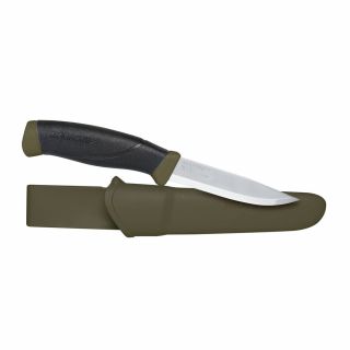 Nóż z głownią stałą Morakniv Companion MG (C) Olive Green