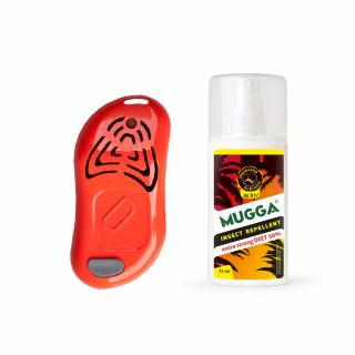 Ultradźwiękowy odstraszacz Tickless Human + Spray Mugga