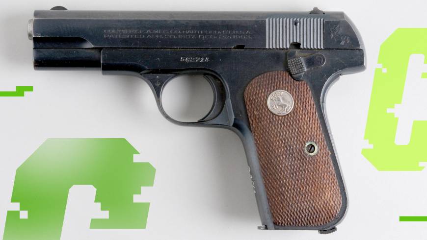 pistolet colt m1903 pocket hammerless