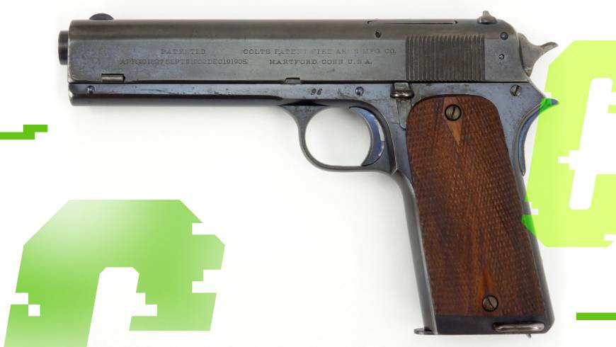 pistolet colt m1907