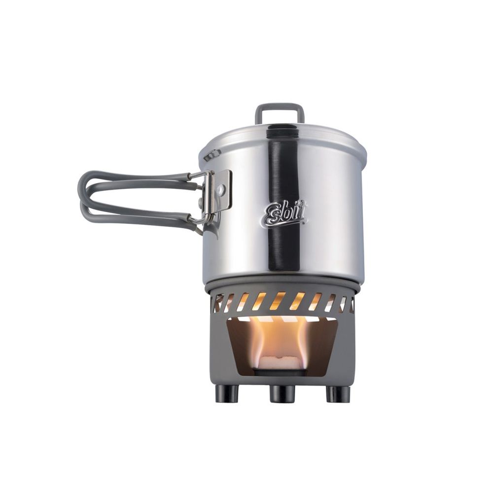 Esbit SOLID FUEL COOKSET STAINLESS STEE